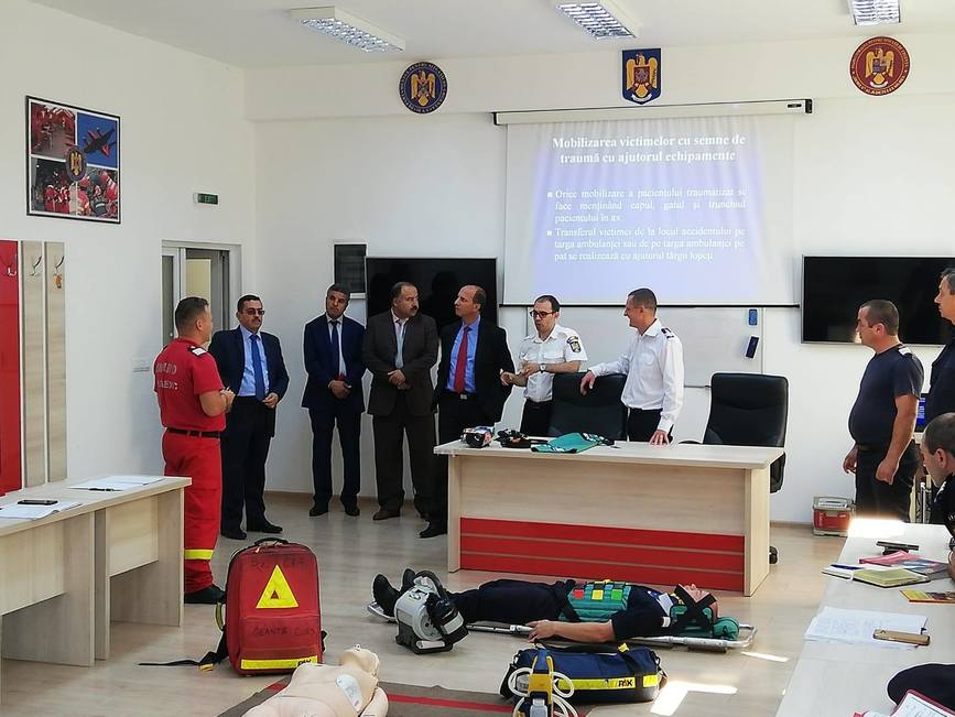 Vizita delegatiei Oficiului National de Protectie Civila din Tunisia | imaginea 1