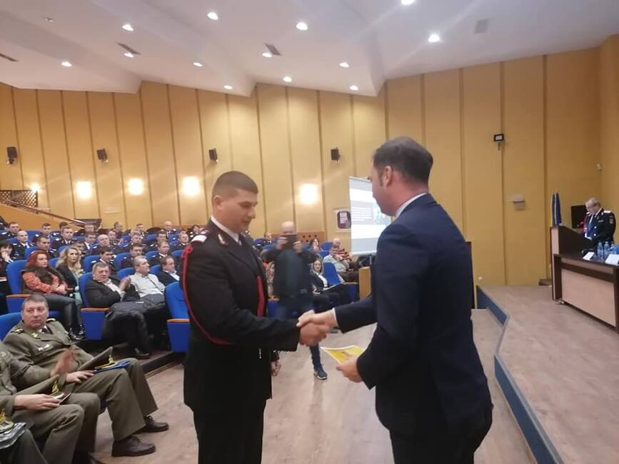 Diplome pentru Pompierul si Salvatorul anului 2019  la ISU Neamt | imaginea 1