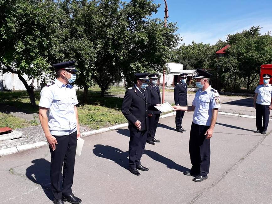 Recompensare pentru spiritul civic  in cadrul Detasamentului de Pompieri Caracal | imaginea 1