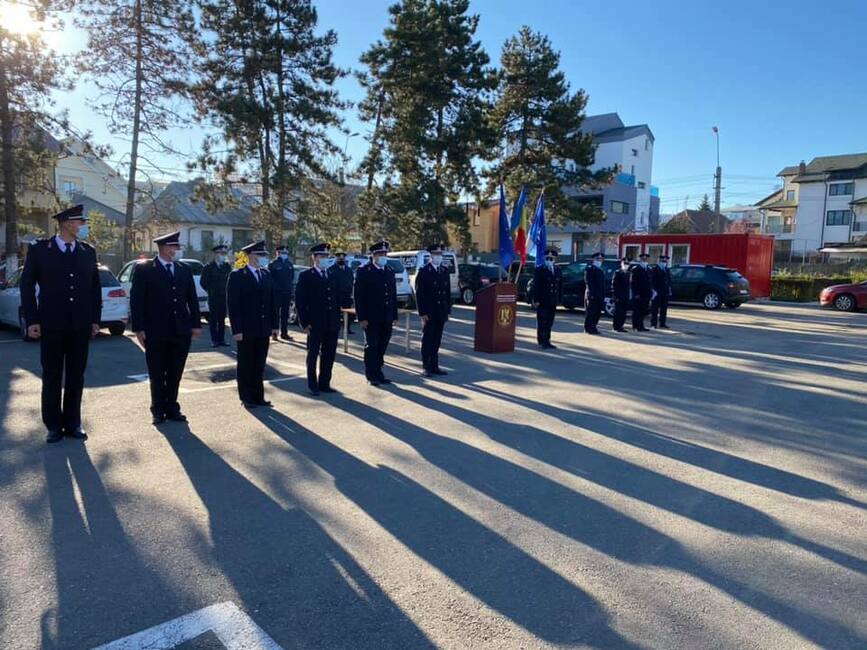 Pensionari si avansari in grad la ISU Arges | imaginea 1