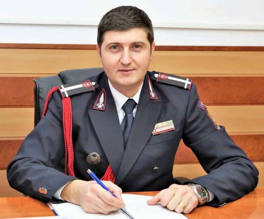 Maior Pinga Florin   noul Prim adjunct al Inspectorului Sef al ISU Teleorman | imaginea 1