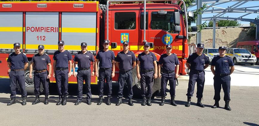 Dupa misiunea din Grecia  pompierii prahoveni au revenit alaturi de camarazii lor | imaginea 1