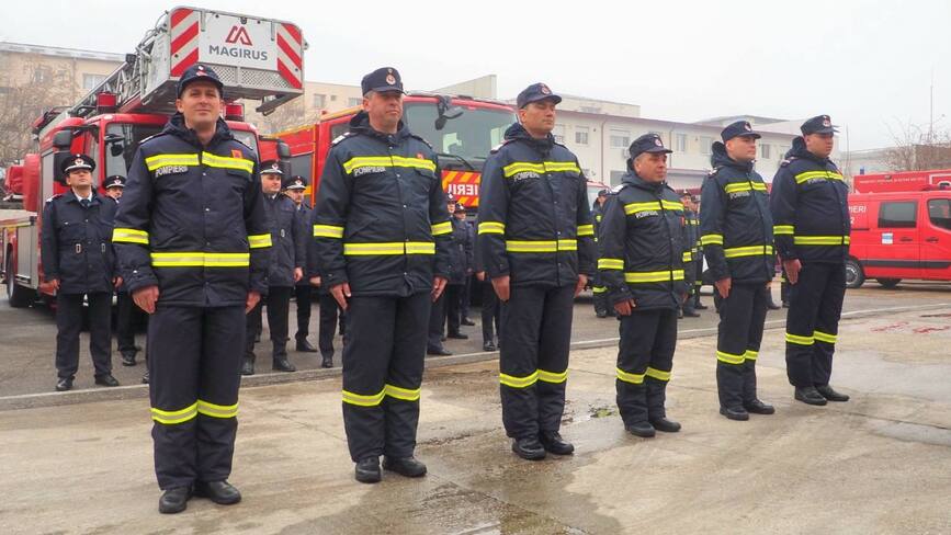 Ziua Protectiei Civile  moment festiv pentru pompierii teleormaneni | imaginea 1