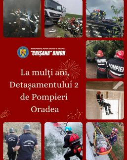 31 de ani de la infiintarea Detasamentului 2 de Pompieri Oradea | imaginea 1