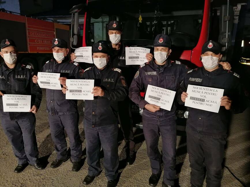 Cand guvernele esueaza  omenia ne poate salva  Salvati salvatorii   STAND ACASA | imaginea 1