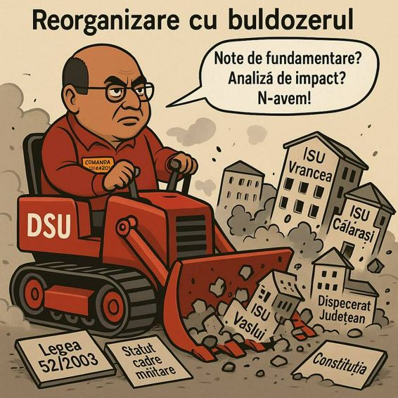Raed Arafat reorganizeaza IGSU cu buldozerul o constructie ilegala scumpa si haotica | imaginea 1