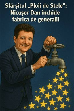 Sfarsitul Ploii de Stele Nicusor Dan inchide fabrica de generali | imaginea 1