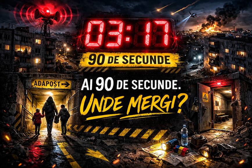 Atac aerian  timp de reactie si iluzia pregatirii  Romania intre coregrafia lui Raed Arafat si adaposturile romanesti | imaginea 1