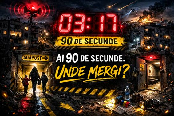 Atac aerian  timp de reactie si iluzia pregatirii  Romania intre coregrafia lui Raed Arafat si adaposturile romanesti | imaginea 1