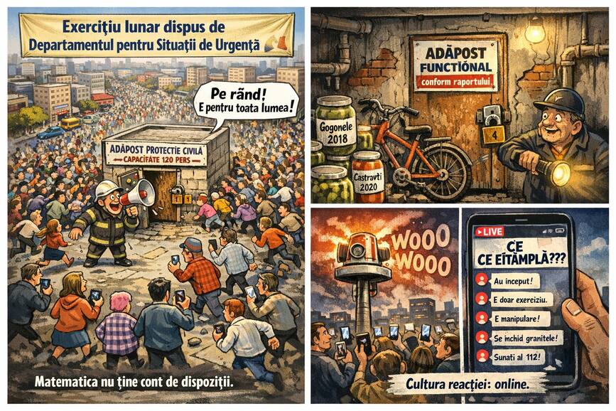 RO Alert la 4 dimineata n a fost finalul  Arafat pregateste romanilor simulari de atac aerian | imaginea 1