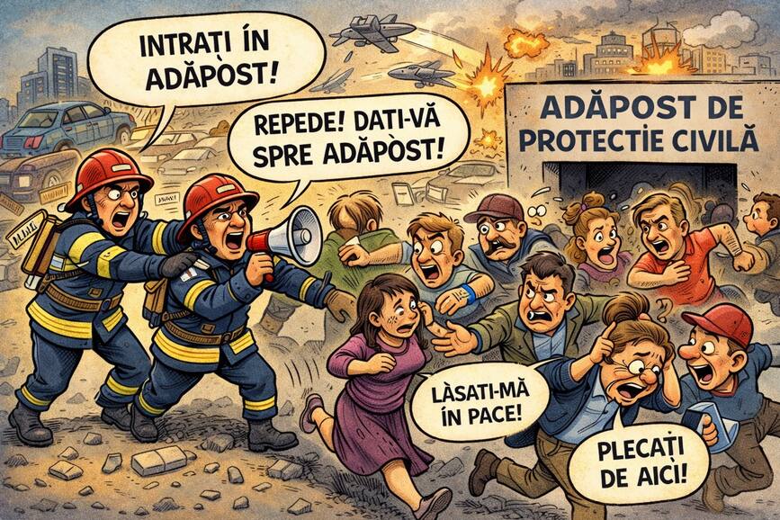 RO Alert la 4 dimineata n a fost finalul  Arafat pregateste romanilor simulari de atac aerian | imaginea 3