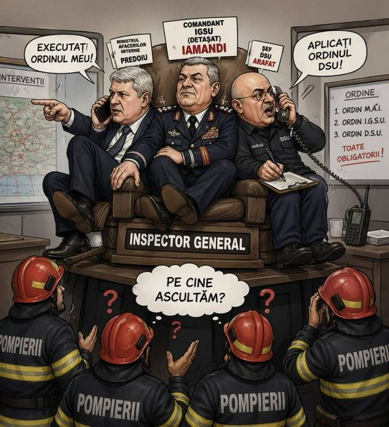 Trei sefi  nicio comanda  Cum a facut Predoiu praf conducerea pompierilor | imaginea 1