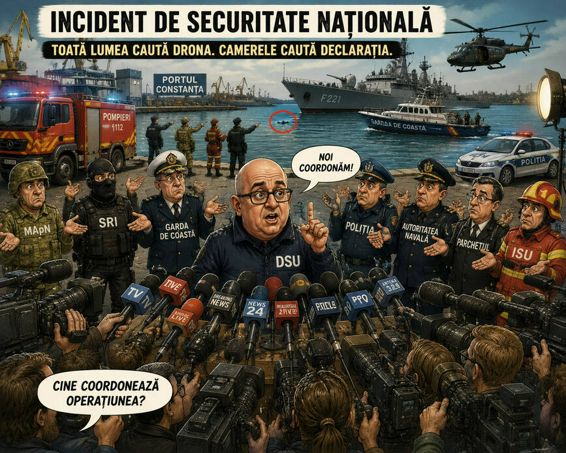 Incidentul cu drona din Portul Constanta  cand a devenit Raed Arafat coordonatorul amenintarilor de securitate nationala | imaginea 1