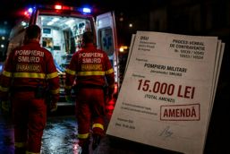 SCANDALOS  Doi pompieri ai ISU Bucuresti Ilfov  amendati de DSU cu 15 000 de lei dupa o interventie SMURD | imaginea 1