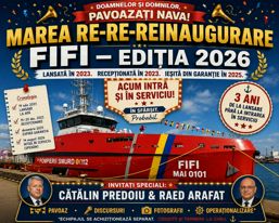 FIFI  la a treia inaugurare  Nava care a iesit din garantie inainte sa intre in serviciu | imaginea 1