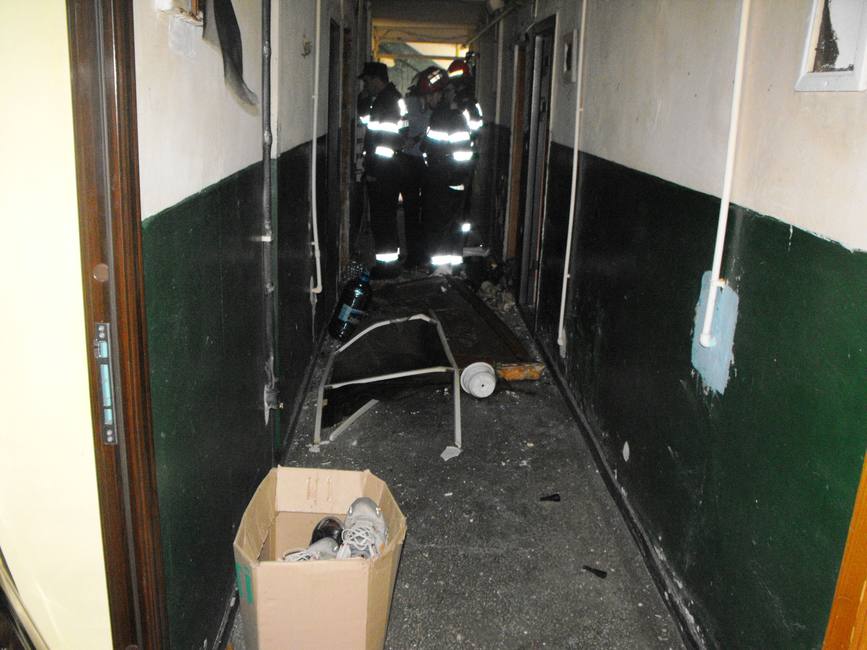 Barbat de 35 de ani  ranit in urma unei explozii | imaginea 2