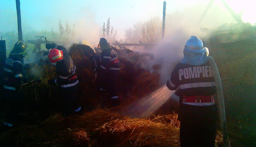 Incendiu la o gospodarie din Olcea | imaginea 1