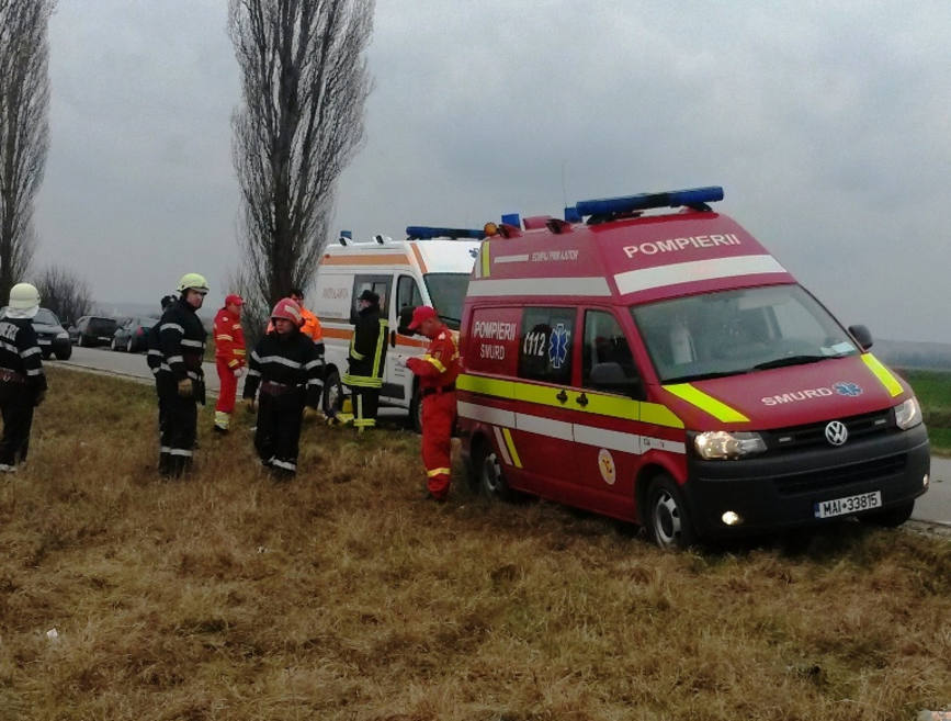 Accident rutier pe DN 41  soldat cu o victima grav ranita | imaginea 1