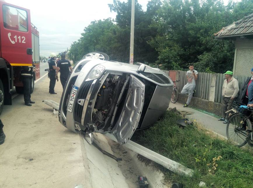 Accident cu victime  pe E70  in localitatea Nanov | imaginea 1