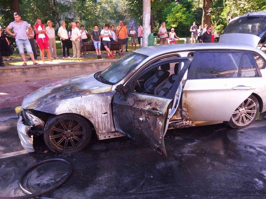 Incendiu la un autoturism | imaginea 1