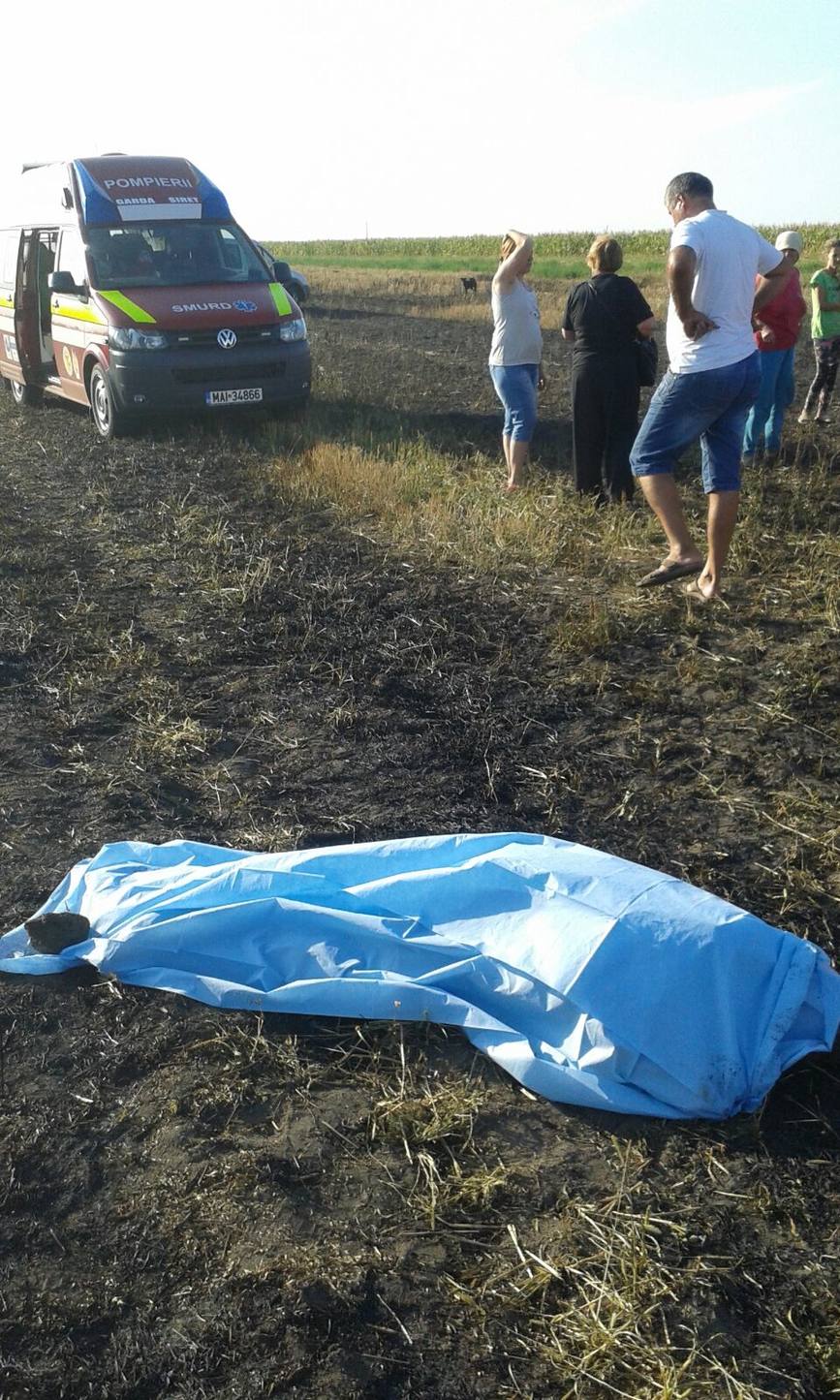 Un barbat a murit in timp ce igieniza prin ardere o parcela de teren | imaginea 2