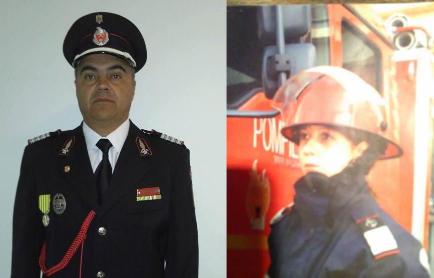 Doi pompieri paramedici  sot si sotie  au acordat primul ajutor unui motociclist lovit de o masina | imaginea 1