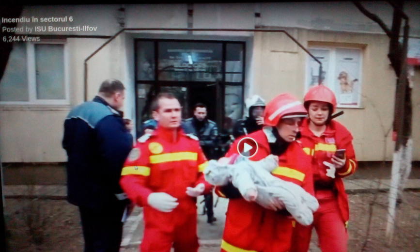 Incendiu la un bloc din sectorul 6  Bucuresti | imaginea 1