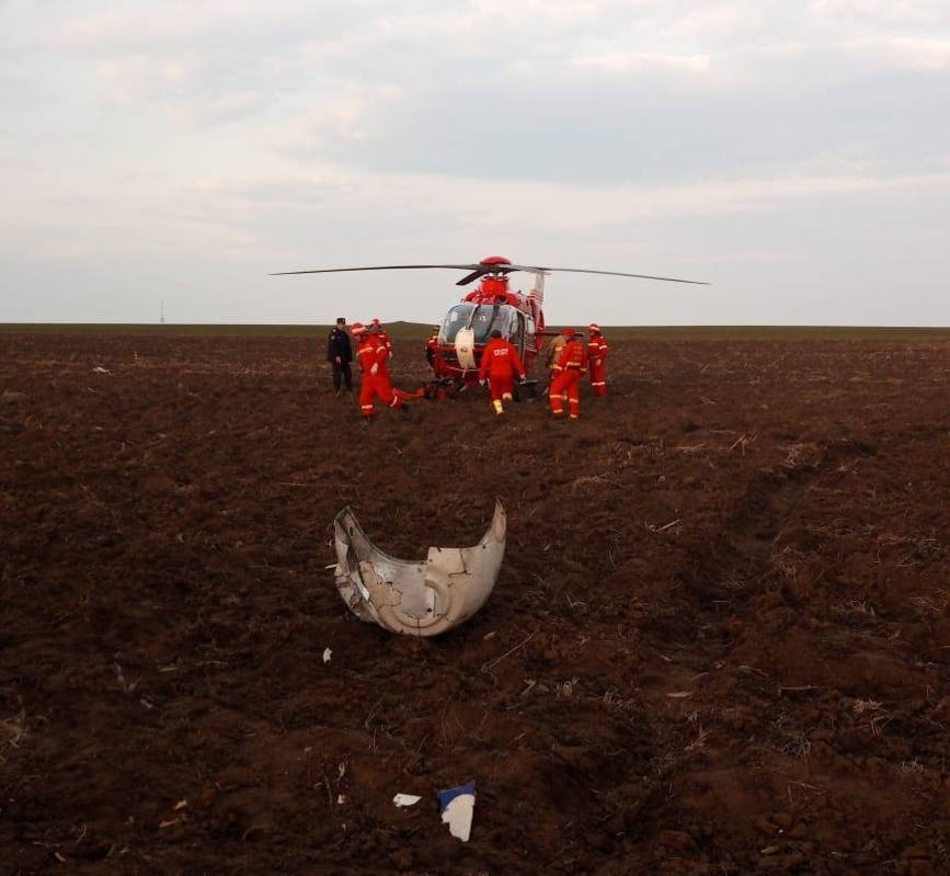 O persoana decedata in urma unei aterizari fortate in zona aerodromului Tuzla | imaginea 2