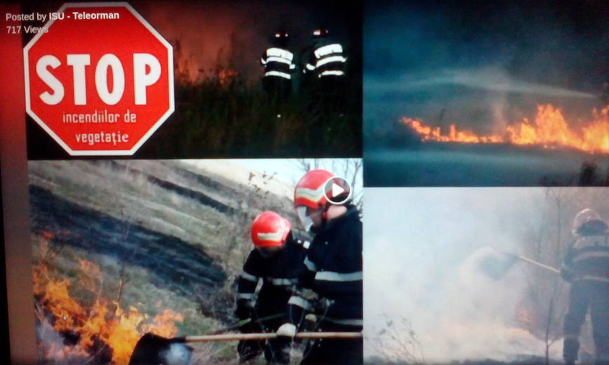 O zi de  foc  pentru pompierii militari teleormaneni | imaginea 1