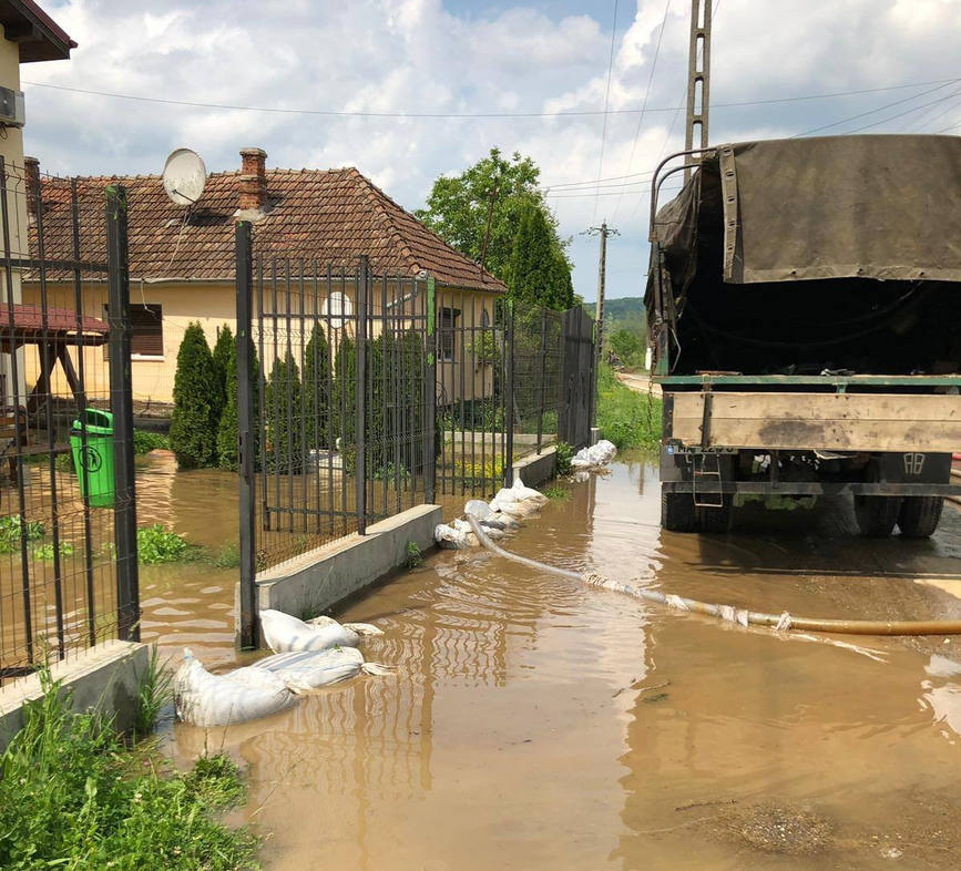 Raport informativ privind efectele fenomenelor meteorologice si hidrologice produse in judetul Arad | imaginea 1