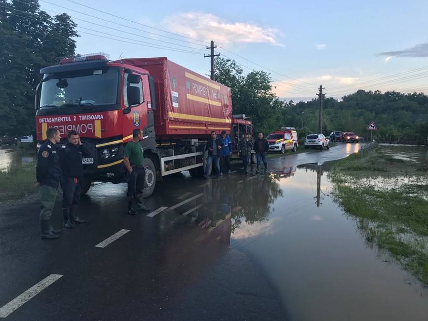 Situatia operativa la nivelul judetului Timis in urma fenomenelor meteo periculoase | imaginea 1
