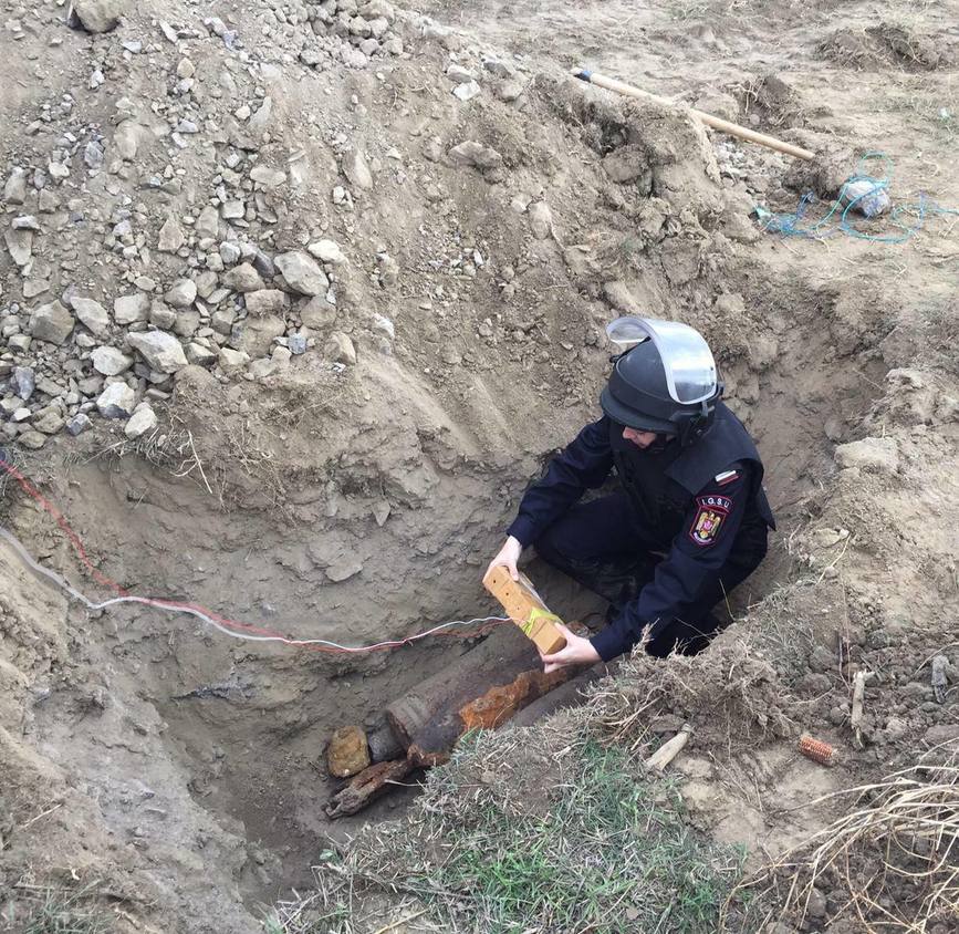 Distrugere controlata a munitiei neexplodate identificata in decursul anului | imaginea 1