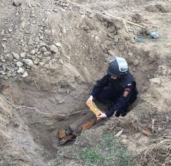 Distrugere controlata a munitiei neexplodate identificata in decursul anului | imaginea 1