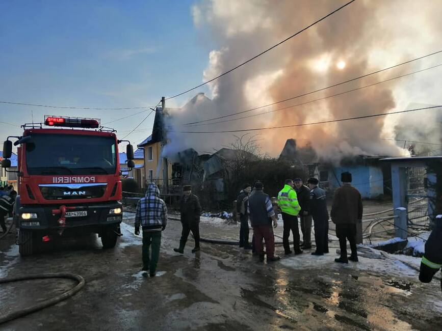 Doua incendii de amploare in ultimele 24 de ore | imaginea 1