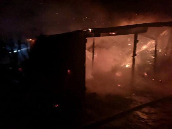 Incendiu de gospodarie cauzat de cosul de fum deteriorat | imaginea 1