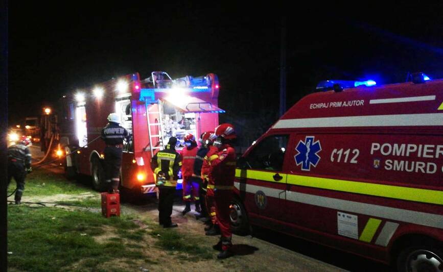 Incendiu de locuinta  soldat cu decesul unei persoane varstnice | imaginea 1