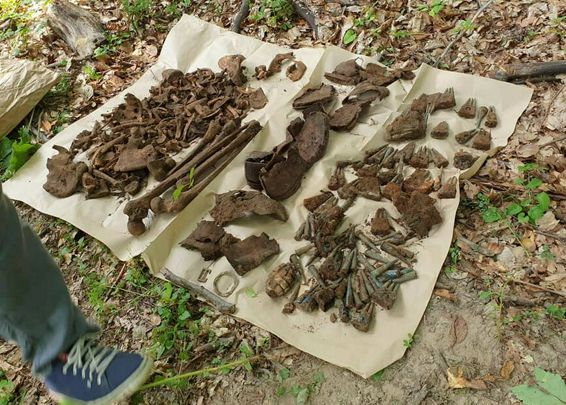 Vestigiile razboiului descoperite la Soveja Vrancea | imaginea 1