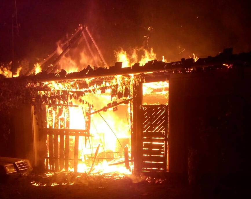 Incendii gestionate de pompierii salajeni intr un interval de 24 de ore | imaginea 1
