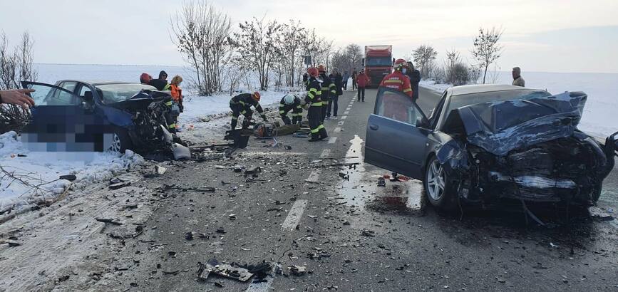 Doua accidente rutiere cu 8 victime si un incendiu de locuinta | imaginea 1