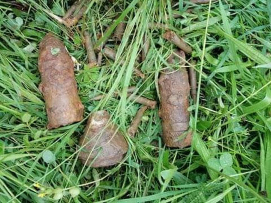 30 de elemente de munitie descoperite de un detectorist autorizat  in Iacobeni | imaginea 1