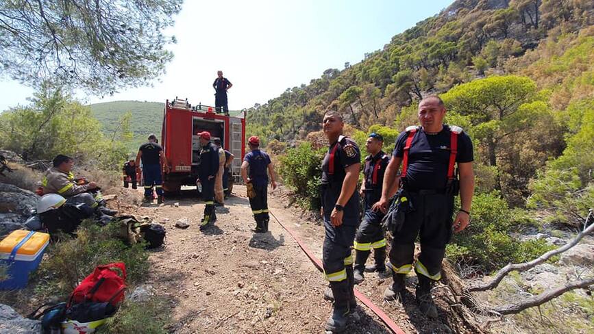 Grecia  Misiunile pompierilor militari romani  in continua desfasurare | imaginea 1