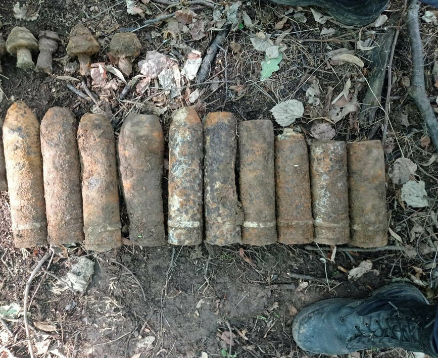 Bomba si proiectile explozive  descoperite pe raza municipiului Iasi | imaginea 1