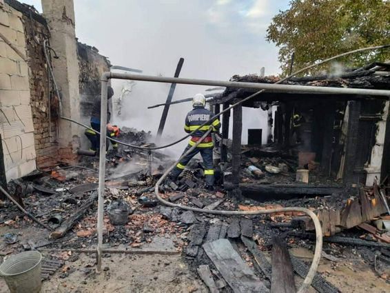 Animale si pasari au pierit intr un incendiu de gospodarie | imaginea 1