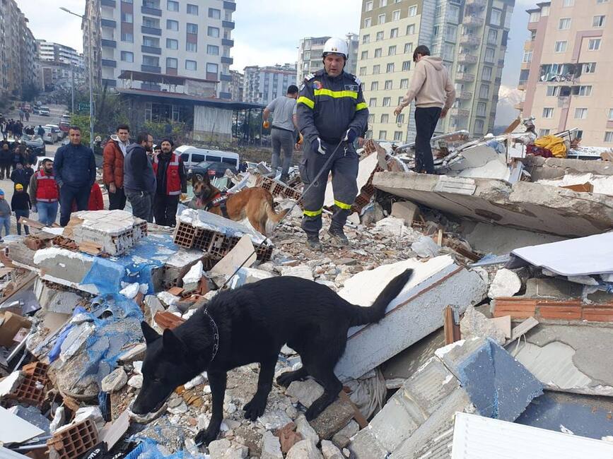 Salvati de sub daramaturi  in urma cutremurului devastator din Turcia | imaginea 1