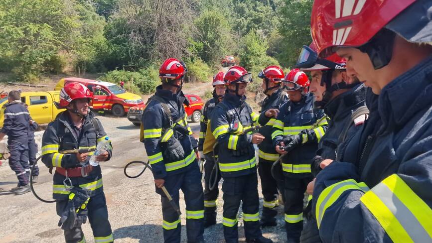 Prima misiune a pompierilor romani in Corsica | imaginea 1