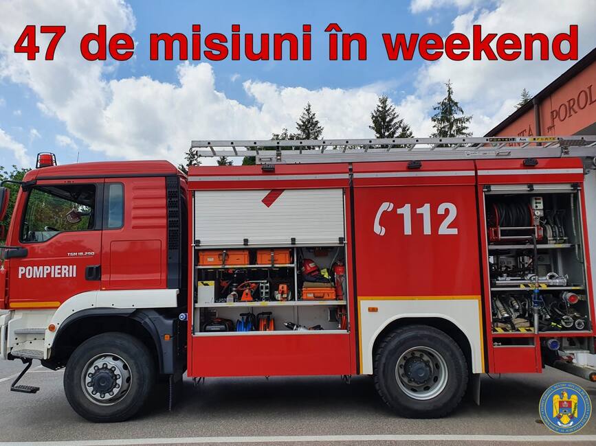 Sinteza din weekend a pompierilor salajeni | imaginea 1