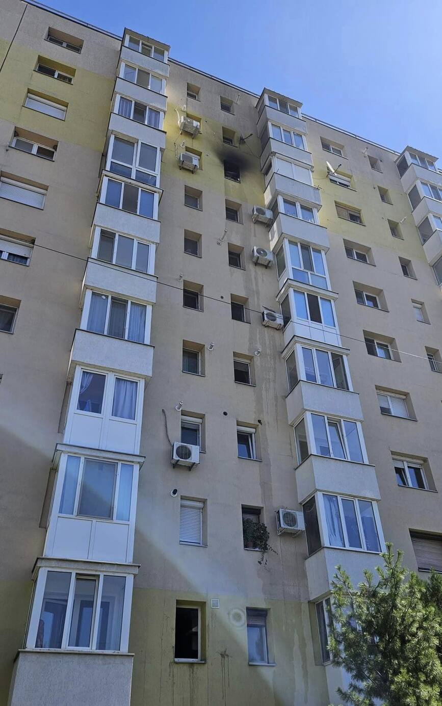 Incendiu in apartament de la o tigaie lasata pe foc | imaginea 2