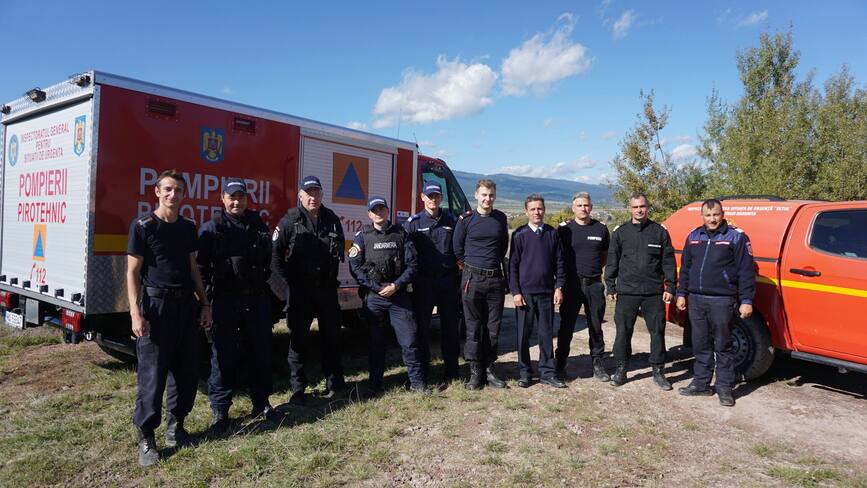 Distrugere controlata a munitiei descoperite in judetul Harghita | imaginea 1