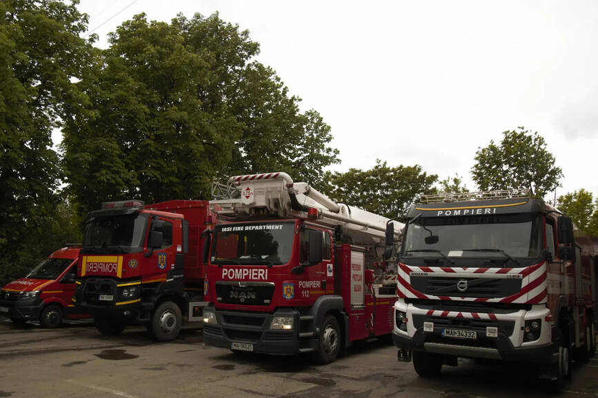 Incendiu produs la un apartament din orasul Iasi | imaginea 1