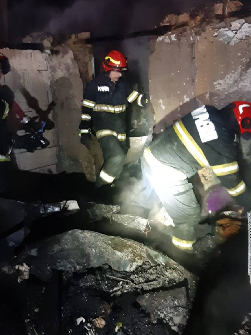 Incendiu major intr o gospodarie din judetul Calarasi | imaginea 1